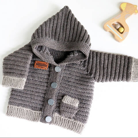 Jacket for babies/children "Artur", Raglan sleeve