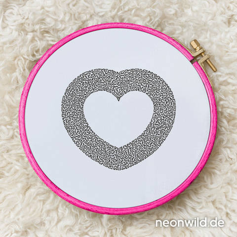Stickdatei EEE - Herz 13x18