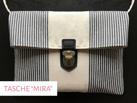 Schnittmuster & Nähanleitung Handtasche "Mira"