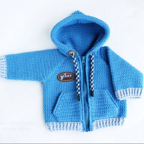 Jacket for babies/children "Sport" (raglan), size 56-134