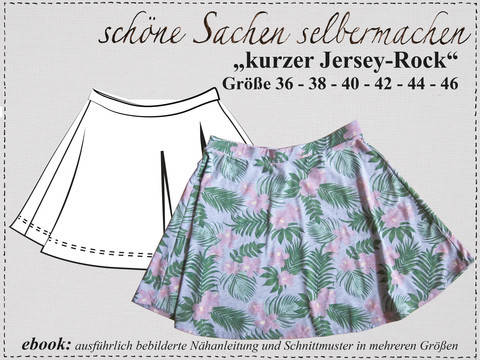 "kurzer Jersey-Rock", Gr.36-46